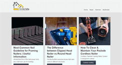 Desktop Screenshot of hometoolsinfo.com