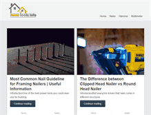 Tablet Screenshot of hometoolsinfo.com
